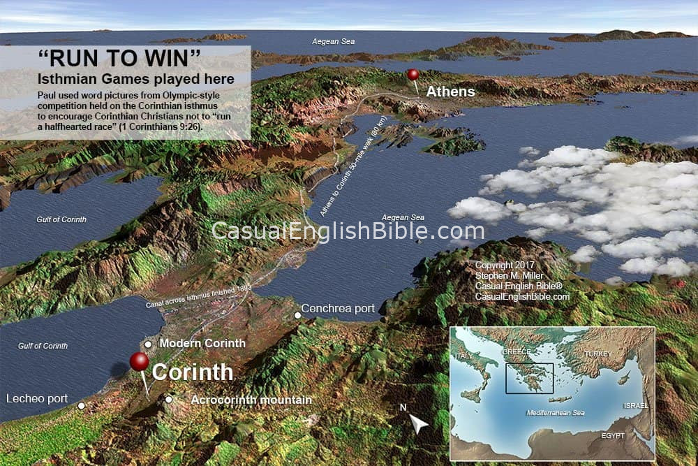 Map: Map of Corinth 3D