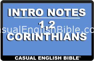 link to notes for 1, 2 corinthians