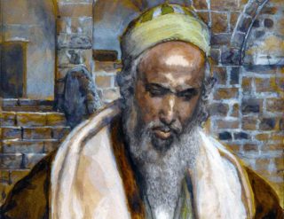 portrait of Bible man by James Tissot