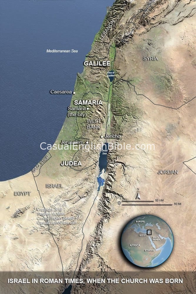 James Timemap James 1 - Casual English Bible