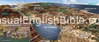 MAP OF GALILEE