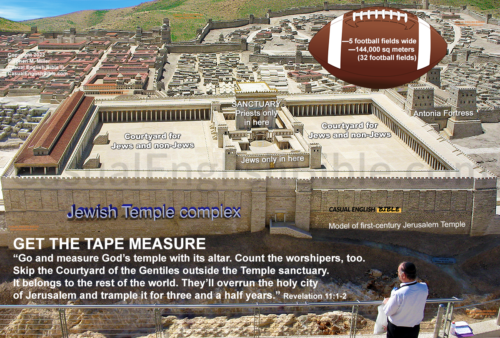 Temple in Jerusalem: how big was it?