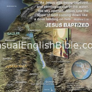 map of baptism of Jesus