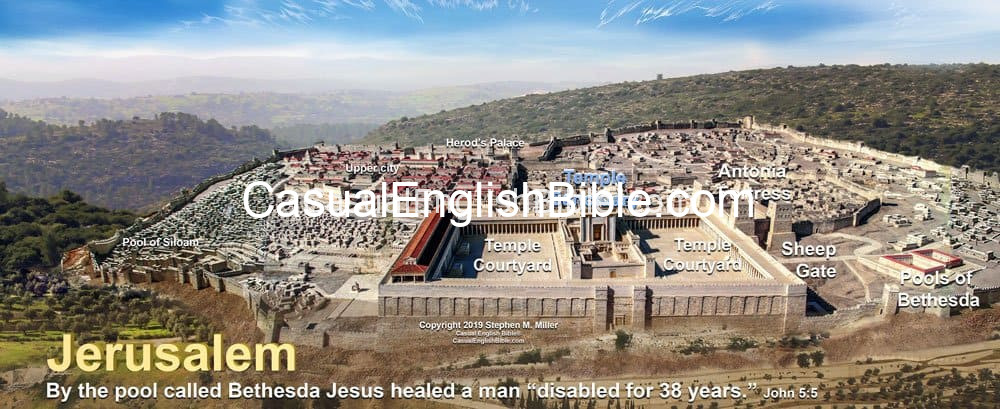 model of Jerusalem in the time of Jesus model of Jerusalem in the time of Jesus
