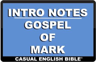link to notes about gospel of mark