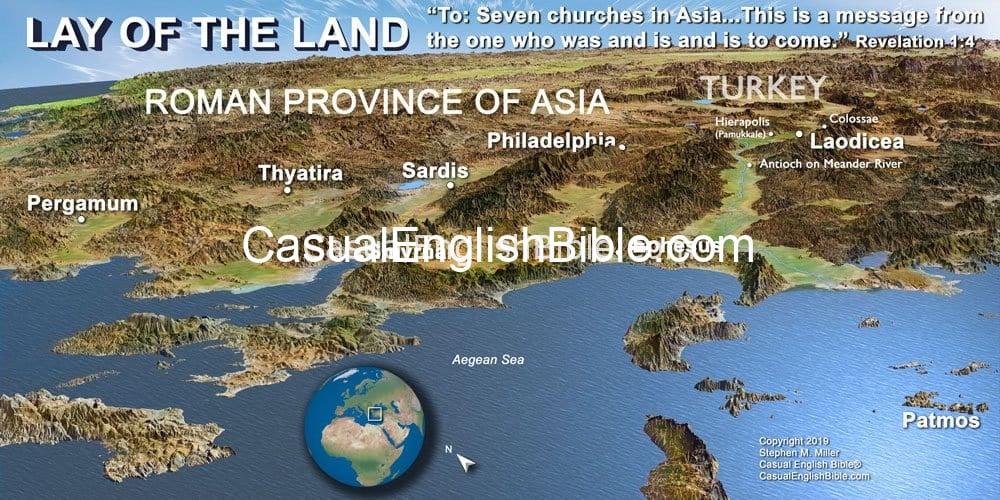 map of seven churches of Revelation copyright by Stephen M. Miller map of seven churches of Revelation copyright by Stephen M. Miller