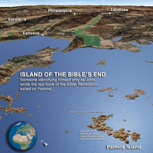 Map: Patmos Island