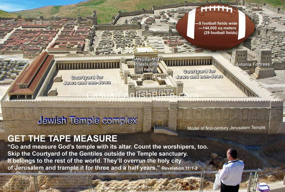model of Jerusalem Temple copyright Stephen M. Miller