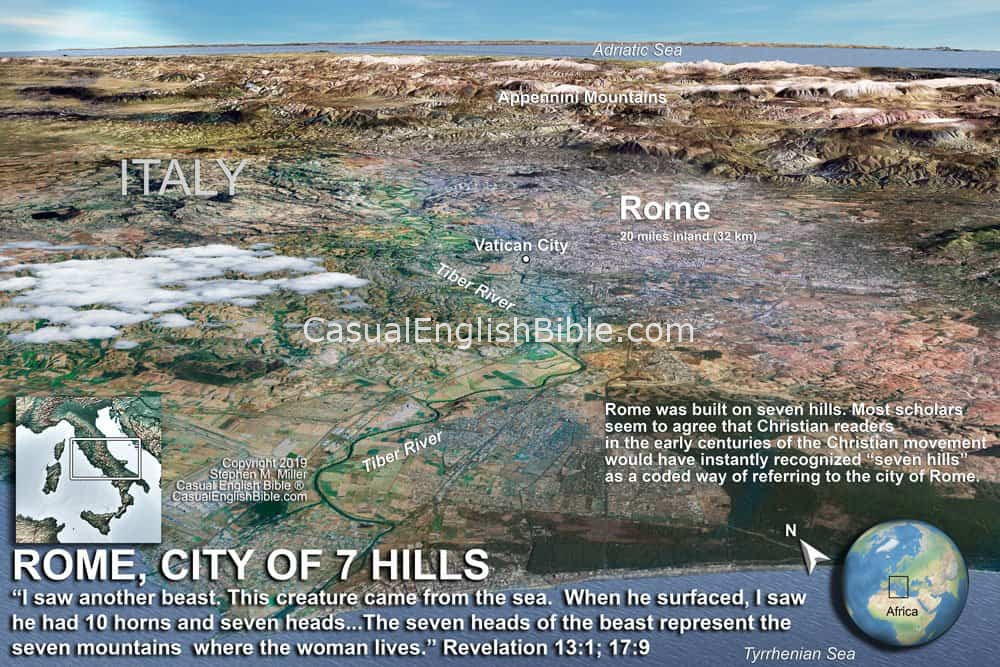 Map: Rome