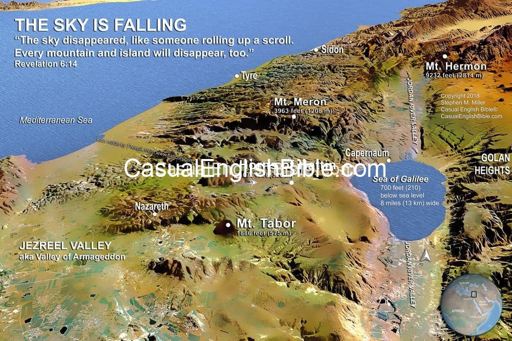 Mountains of Galilee copyright Stephen M. Miller Mountains of Galilee copyright Stephen M. Miller