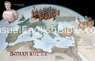 map of Roman empire copyright Stephen M. Miller