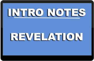 Intro notes to Revelation