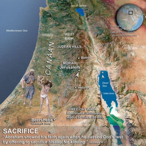 Map: Map of Isaac sacrifice