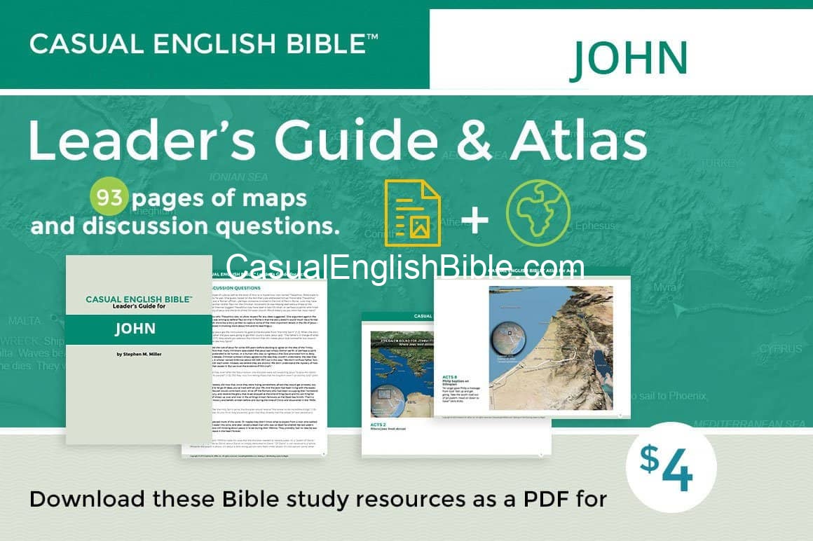 Promo John's leader's guide and atlas