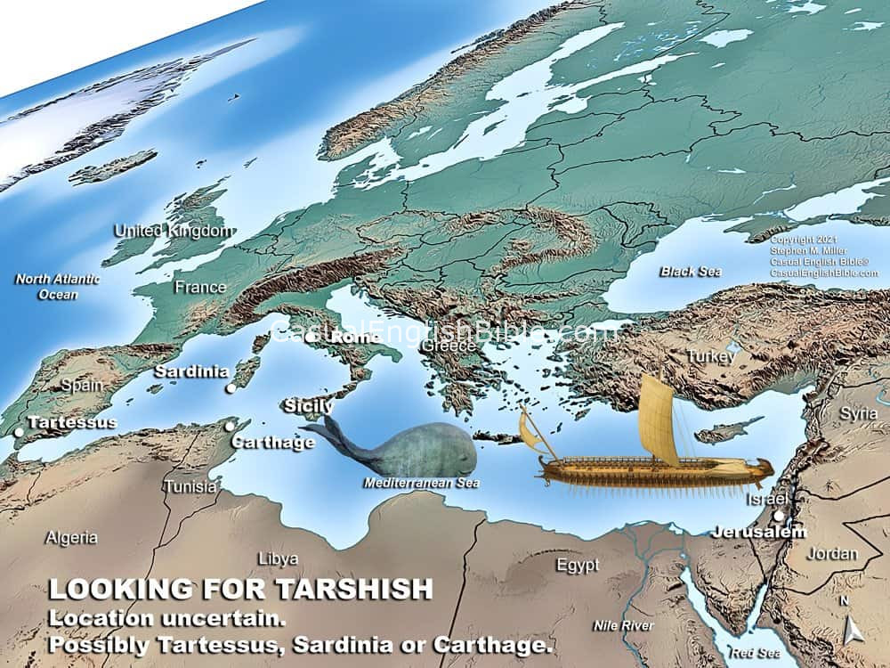 Map: Map of Tarshish