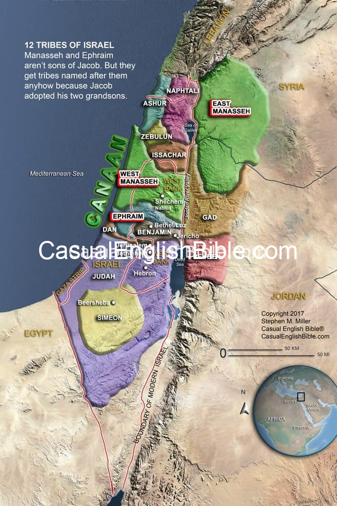 map 12 tribes of Israel map 12 tribes of Israel