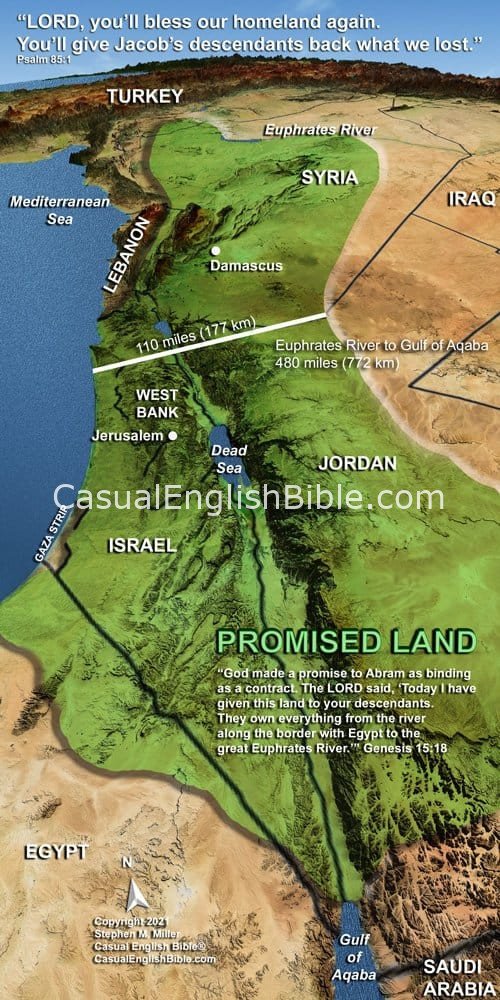 Map: Promised Land