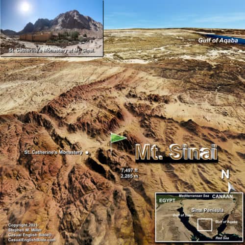 Map: Mt. Sinai