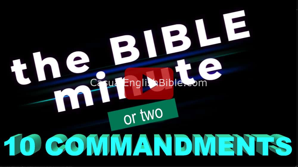 video: The Ten Commandments, a video reading