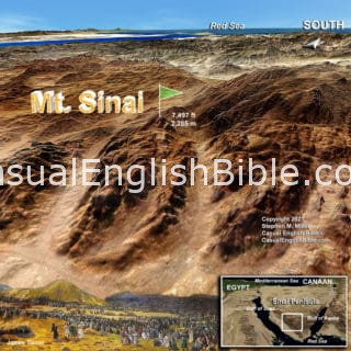 3d map of Mt. Sinai