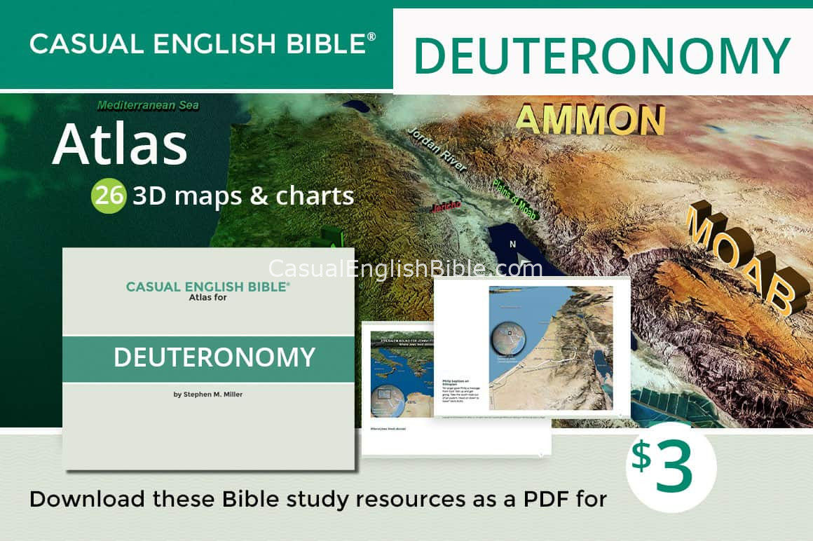 links to pdf maps of Deuteronomy