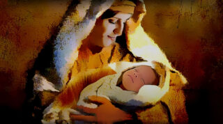 art of Mary and baby Jesus art of Mary and baby Jesus