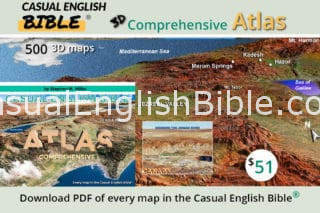 Casual English Bible Comprehensive Atlas
