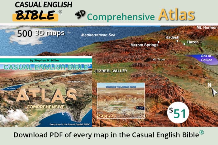 Casual English Bible Comprehensive Atlas