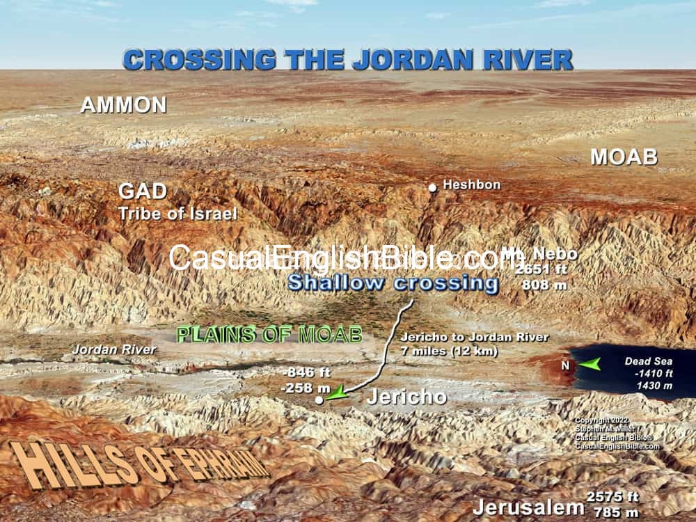 Crossing the Jodan River Crossing the Jodan River