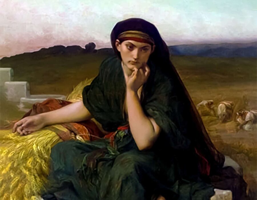 Painting of Ruth by Alexandre-Cabanel