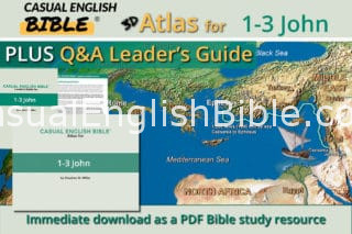 1-3 John atlas and leaders guide promo Casual English Bible