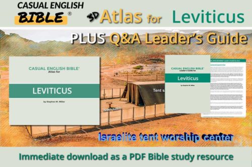 Leviticus atlas and leaders guide promo Casual English Bible