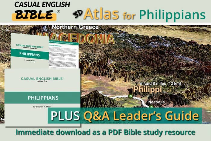 Philippians atlas promo Casual English Bible