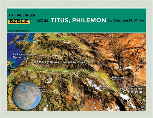 Titus Philemon atlas and leaders guide promo Casual English Bible