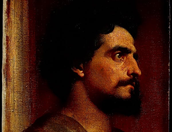 Painting of Samson by Leighton