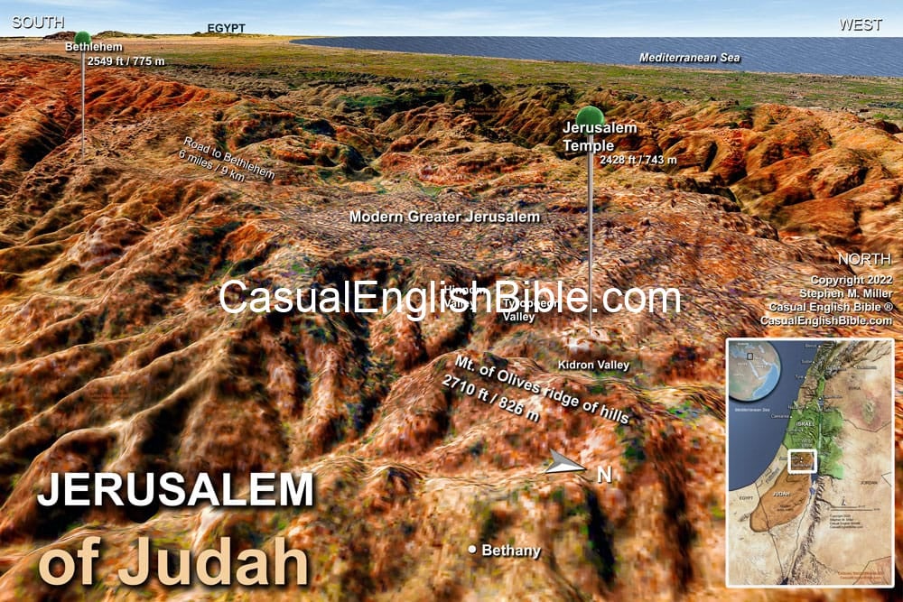 Bible map Jerusalem in Judah Bible map Jerusalem in Judah