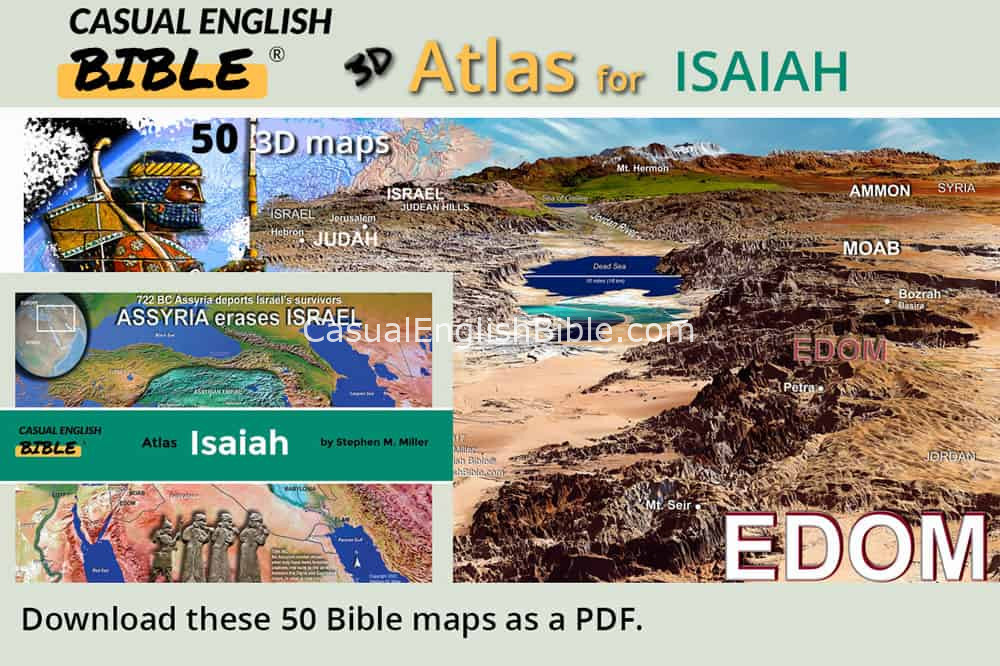 Isaiah atlas promo Casual English Bible