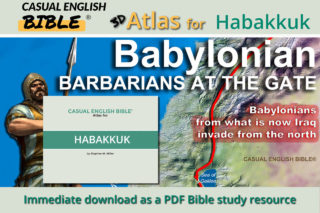 Habakkuk atlas promo Casual English Bible