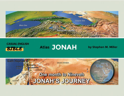 cover of Jonah atlas of Bible maps for The Casual englsih Bible