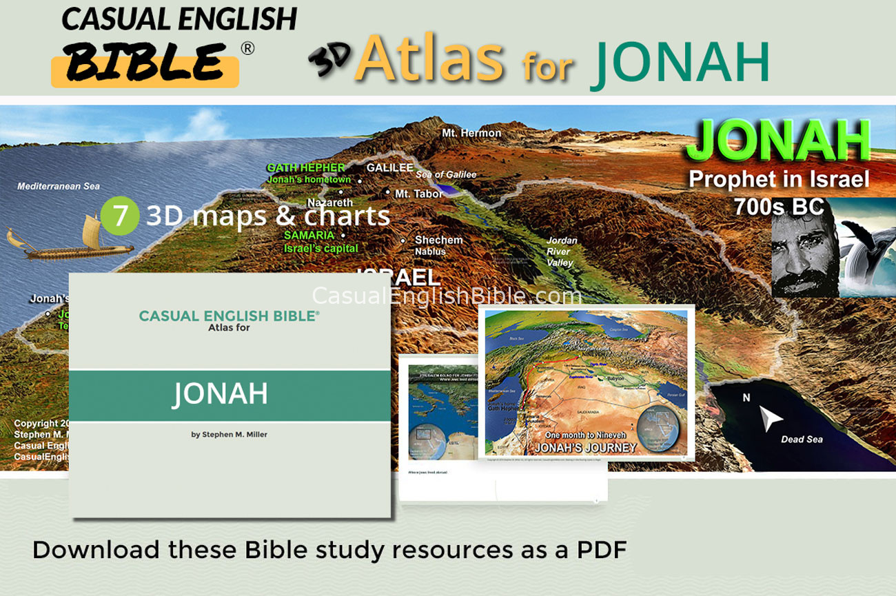 Jonah atlas promo Casual English Bible