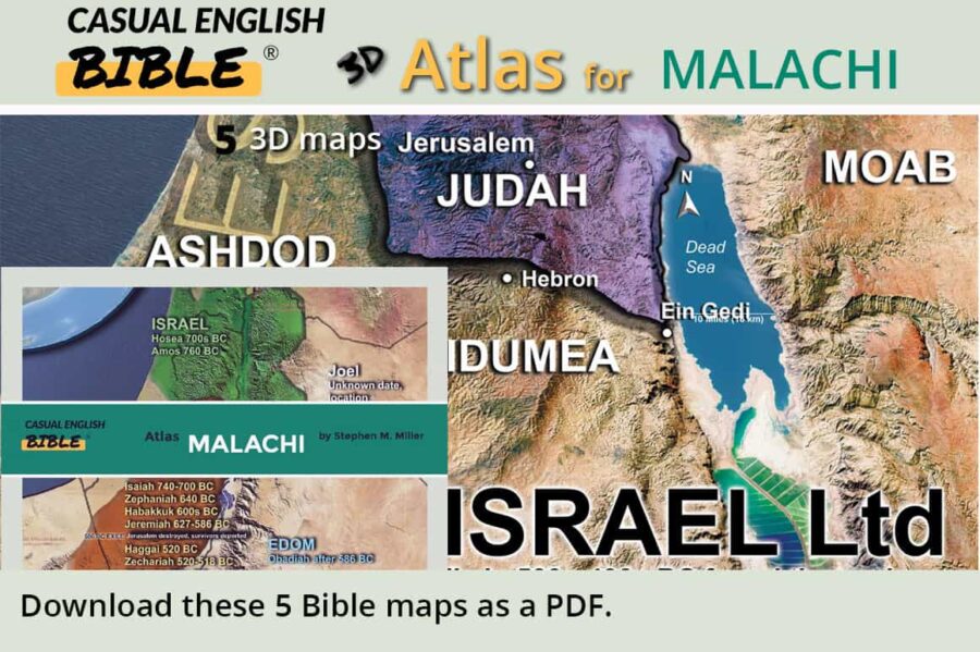 promo for Malachi Bible Atlas