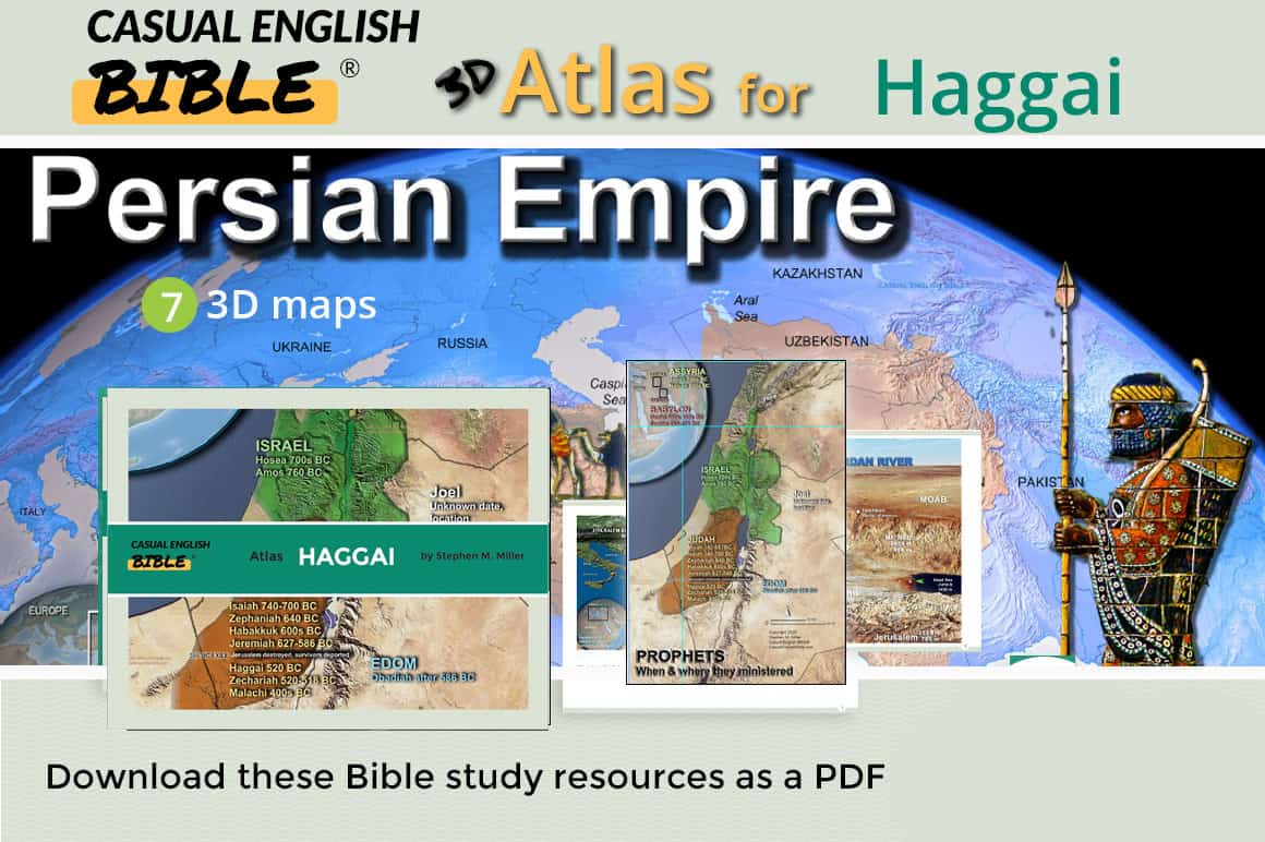 Cover of Casual English Bible Atlas for Haggai