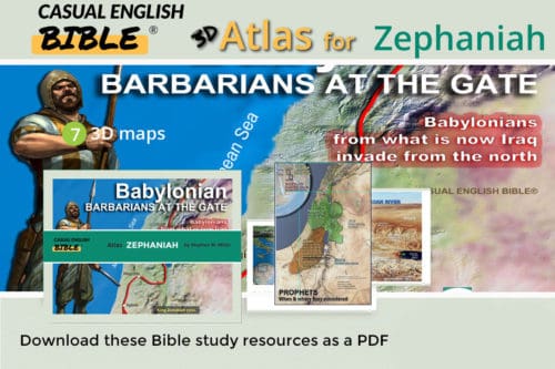 Cover of Casual English Bible Atlas for Zephaniah