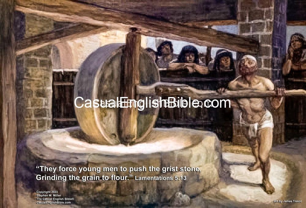 Grist Mill grinding grain to flour Casual English Bible Grist Mill grinding grain to flour Casual English Bible