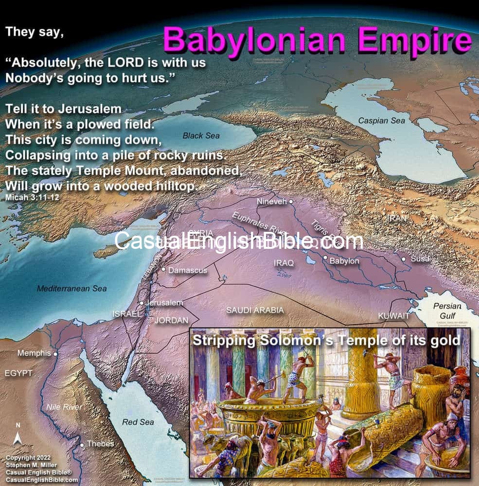Map of Micah 3 prediction of the fall of Jerusalem and destruction of the Temple - for Casual English Bible Map of Micah 3 prediction of the fall of Jerusalem and destruction of the Temple - for Casual English Bible