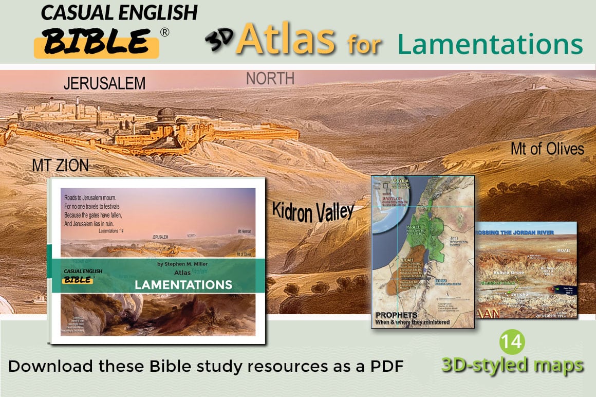 Promo for Atlas for Lamentations - Casual English Bible