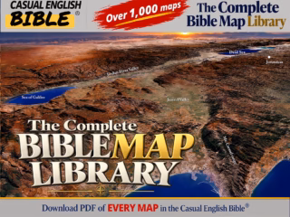 Cover of 3d Bible Maps atlas for Casual English Bible