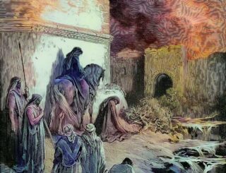 Nehemiah at Jerusalem walls - Casual English Bible