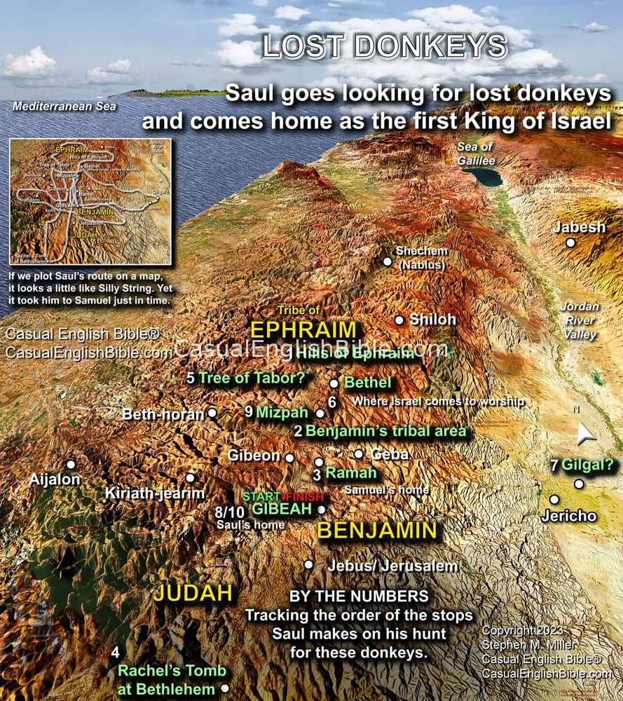 Donkeys Map Rachel's Tomb Maps and Videos - Casual English Bible