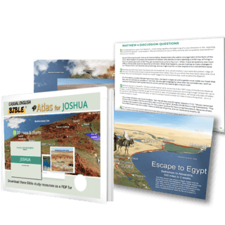 Casual English Bible Products -Bible Book-by-Book Maps, Leaders Guides